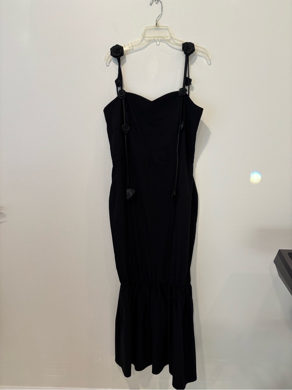 Quiz Women's Bengaline Maxi Dress With Trailing Floral Detail